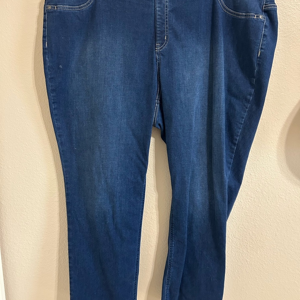 Avenue Classic Blue Women's Jeggings